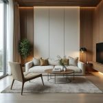 desain interior rumah kecil bergaya minimalis di Bandung